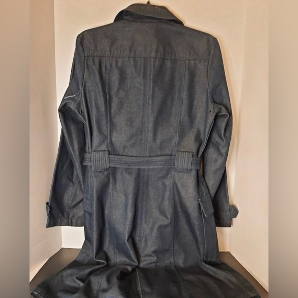 GAP Dark Gray Trench Coat - Picture 2 of 5